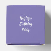 illusima Paars Bedankdoosjes (Bovenkant)