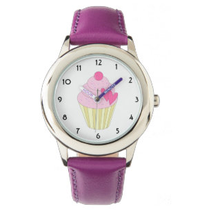 illusima Paarse Kinderhorloge Horloge