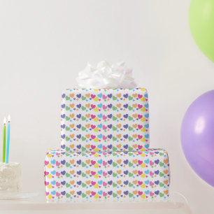 illusima Regenboog Liefde Harten Feest Cadeaupapier