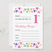 illusima Triangles, Roze Terug, 1st Partij Kaart (Voorkant)