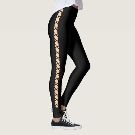 Illusion Cutout-Leggings Leggings (Rechts)