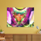 Illusion de charme toile étirée (Insitu(Salon))