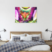 Illusion de charme toile étirée (Insitu(Chambre))