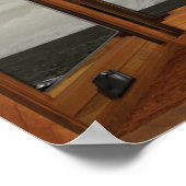 Illusion de la fenêtre Wood Bay Poster en fleurs b (Coin)