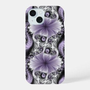 Illusion de lilas Art floral abstrait fractal Fant