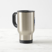 Illusion de tasse de voyage d'acier inoxydable de (Devant gauche)