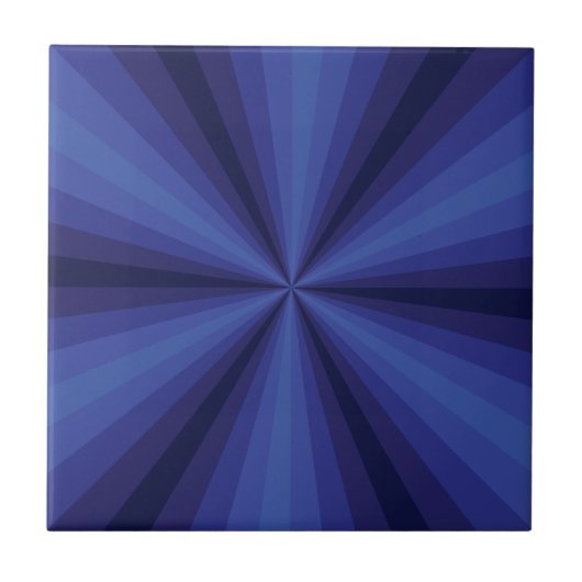 Illusion d'optique Carreau Bleu (Devant)