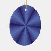 Illusion d'optique Ornement Bleu (Droite)