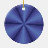 Illusion d'optique Ornement Bleu (Dos)