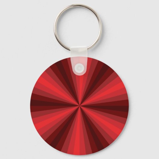 Illusion d'optique porte-clés rouge (Recto)