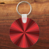 Illusion d'optique porte-clés rouge (Recto)