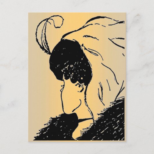 Illusion, Jeune, Vielle Femme Carte Postale (Devant)