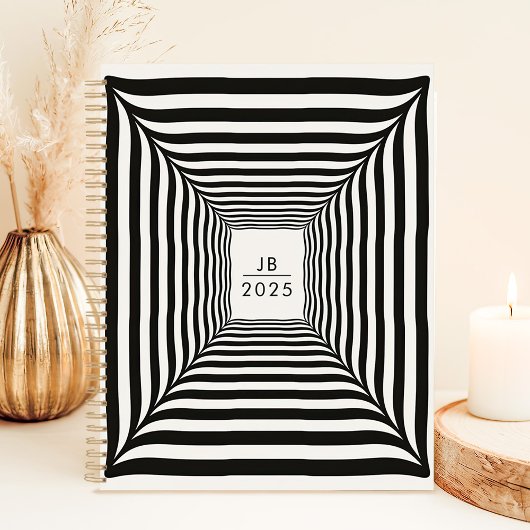 Illusion optique Blancs et noirs 2025