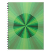 Illusion optique Cahier vert (Devant)