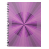 Illusion optique Carnet violet (Devant)