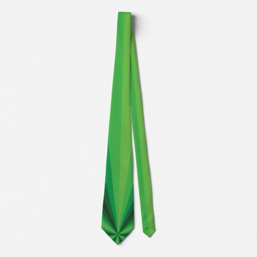 Illusion optique Cravate vert Hommes (Devant)