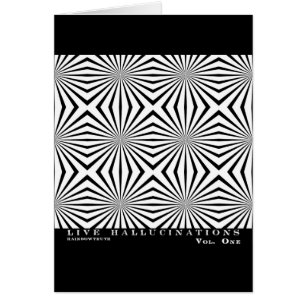 Illusion optique d'hallucinations vivantes de