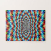 Illusion Optique Étincelante. Puzzle le plus dur j (Horizontal)