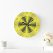 Illusion optique Horloge jaune (Maison)