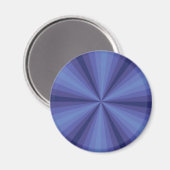 Illusion optique Magnet bleu (Recto/Verso)