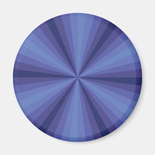 Illusion optique Magnet bleu (Devant)