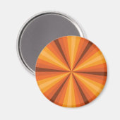 Illusion optique - Magnet orange (Recto/Verso)