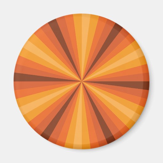 Illusion optique - Magnet orange (Devant)
