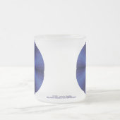 Illusion optique Mug bleu (Centre)