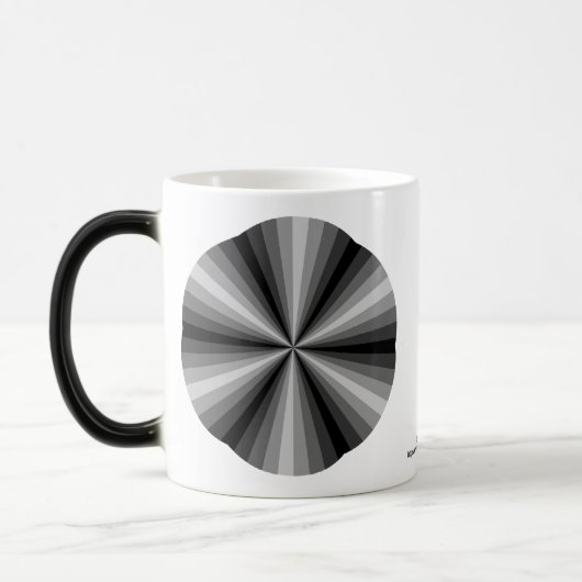 Illusion optique Mug noir (Gauche)