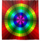 Illusion optique Rideau de douche arc-en-ciel (Devant)