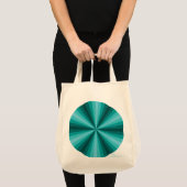 Illusion optique Sac fourre-tout Aqua (Devant (produit))