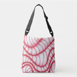 Illusion Worms Crossbody Bag Tas