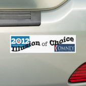 illusionofchoiceTYPE.jpg Bumpersticker (Op auto)