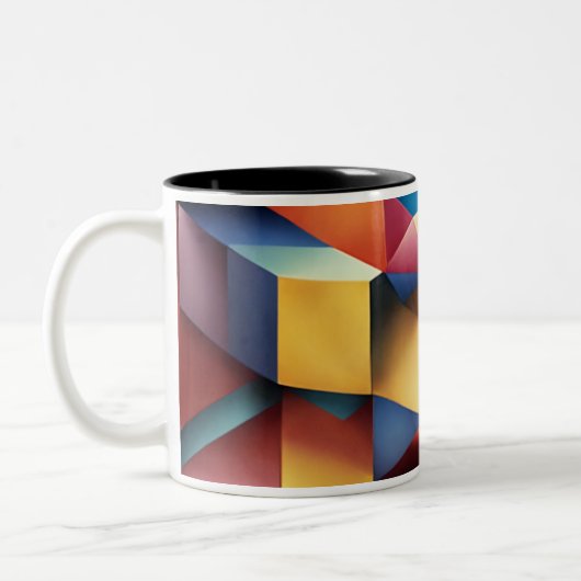 Illusions magiques : Conception de Mug d'Art Cubis (Gauche)