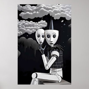 Illusoire veralgemening van klinische voorspelling poster