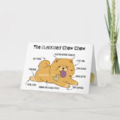 ILLUSTRATED CHOW Art Cards Bedankkaart (Voorkant)