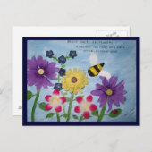 Illustrated Haiku postcard Briefkaart (Voorkant / Achterkant)