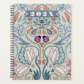 Illustrated Ladybugs and Leaves Planner (Voorkant)