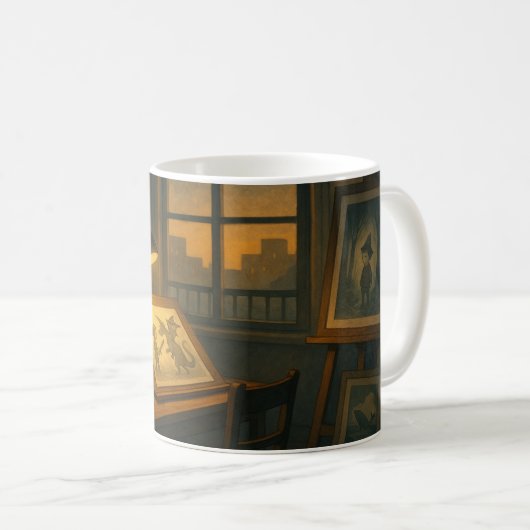 Illustrateurs Studio sur une Mug (Devant droit)