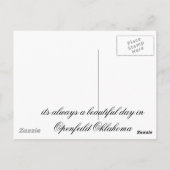 illustratie 011, Regen Briefkaart (Achterkant)