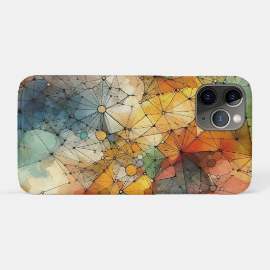 Illustratie A1 - Een Abstract patroon Case-Mate iPhone Case (Achterkant (horizontaal))