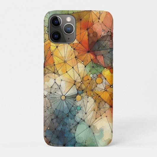 Illustratie A1 - Een Abstract patroon Case-Mate iPhone Case (Achterkant)