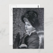 illustratie "A Reverie" Briefkaart (Voorkant / Achterkant)