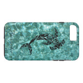 Illustratie aangepaste tribale hammerhead-haai Case-Mate iPhone case (Achterkant (Horizontaal))