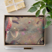 illustratie Alice Mad Hatter Decoupage Tissuepapier (Geschenk)