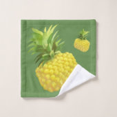 Illustratie ananas bad handdoek (Wasdoekje)