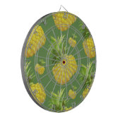Illustratie ananas dartbord (Voorkant Links)