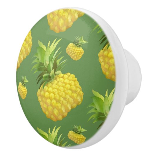 Illustratie ananas keramische knop (Rechts)