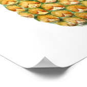Illustratie ananas Poster (Hoek)