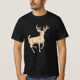 Illustratie Antler Deer T-shirt